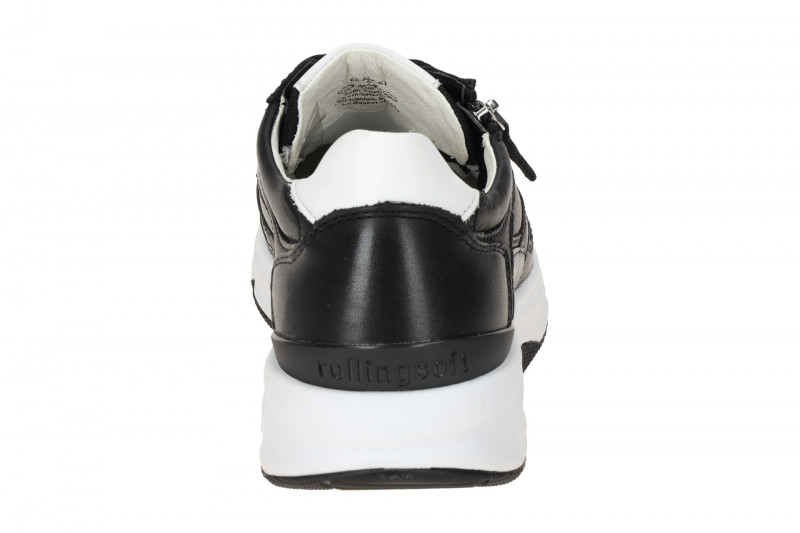Gabor RollingSoft Schuhe schwarz Glattleder 66.896.67