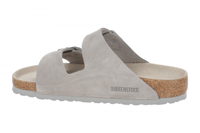 Birkenstock Arizona BS Pantolette grau Normal-Weit 1020507