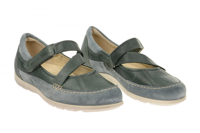 Ecco Cayla Schuhe blau trooper - Mary Jane
