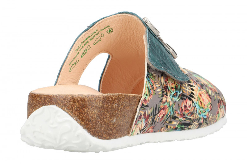 Think Mizzi Pantolette blau effekt 4-84353-99