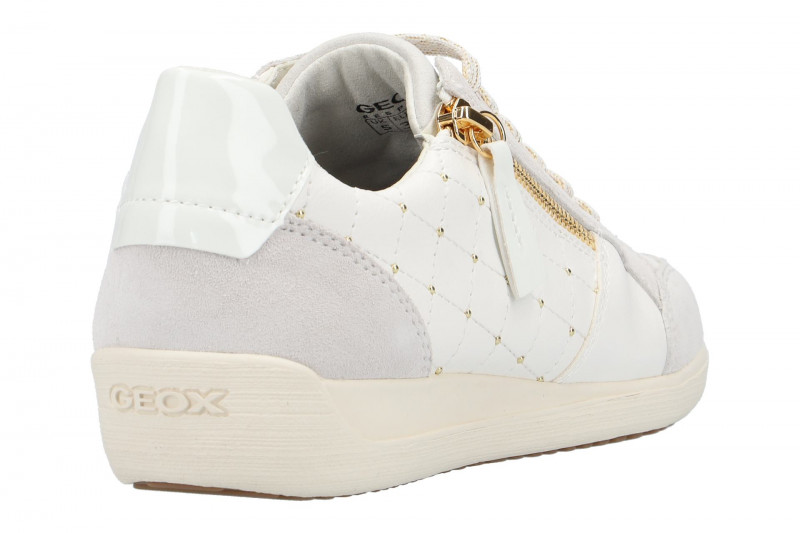 Geox Myria Schuhe weiß gold