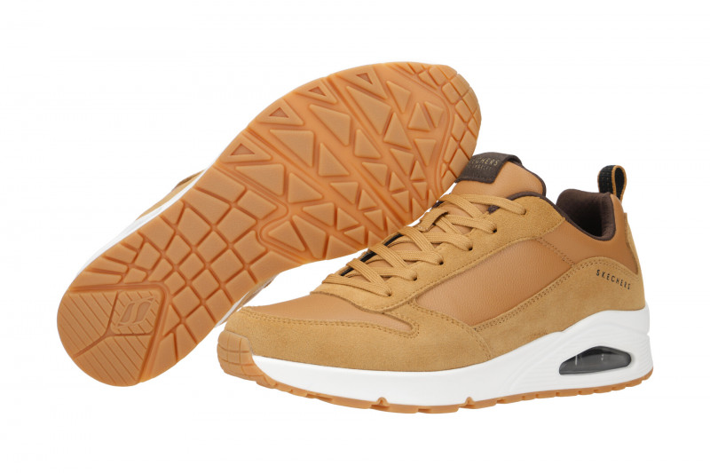 Skechers Uno Schuhe braun Herren Sneakers 52468