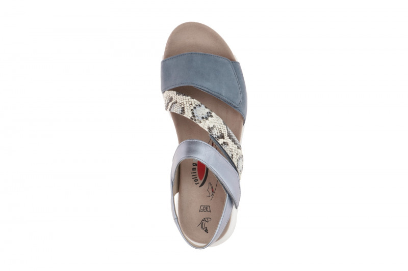 Gabor RollingSoft Sandale blau kombi 86.882.26