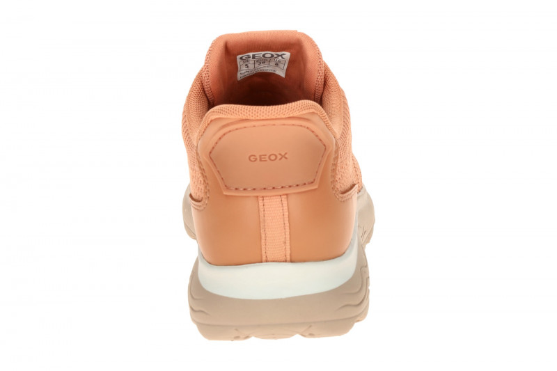 Geox Spherica Sneaker Schuhe rosa peach Damen FASTin D657MD