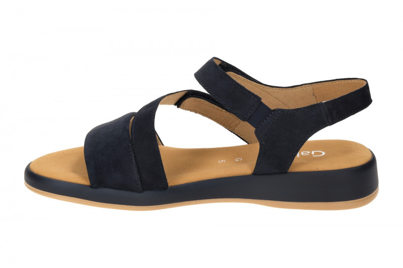 Gabor Sandale blau Nubuck Klett 82.733.36