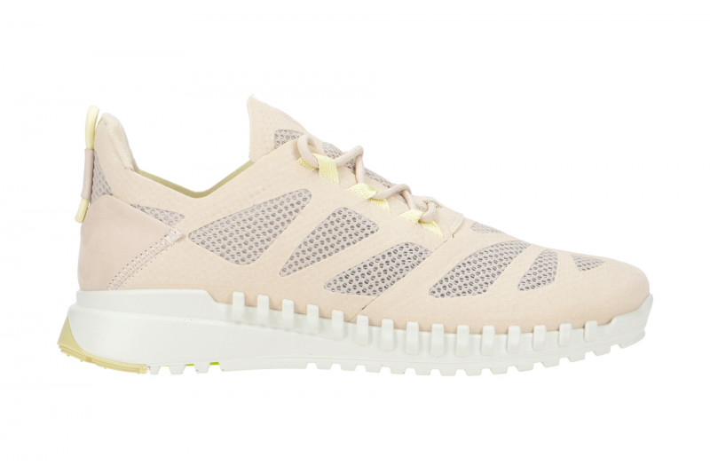 Ecco Zipflex Schuhe beige rose Damen Sneaker 803783