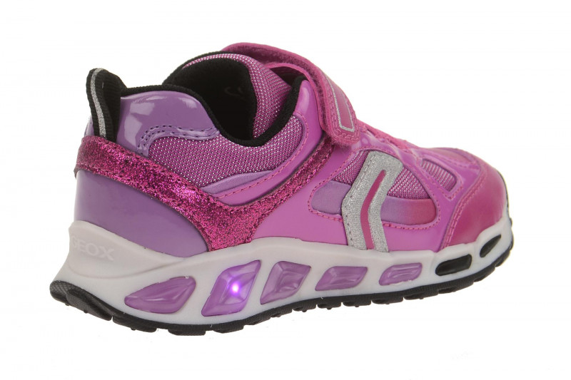 Geox Respira Shuttle Girl Kinder Schuhe in pink Mädchen