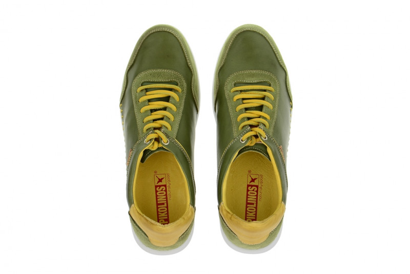 Pikolinos Sydney - Herren Sneaker - olive grün gelb