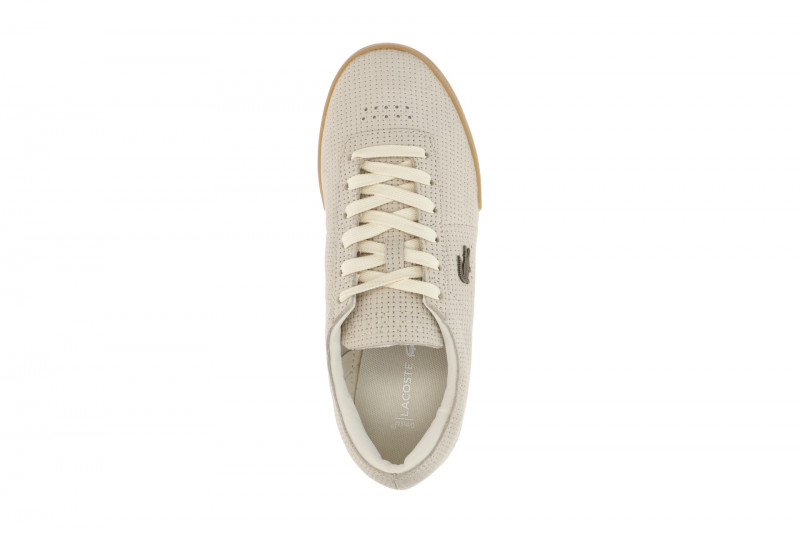 Lacoste Aura Sneakers Damen Schuhe beige Nubuck 0075