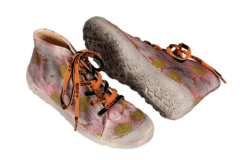 Eject Dass Schuhe Gänseblümchen rosa pink E-11208/6