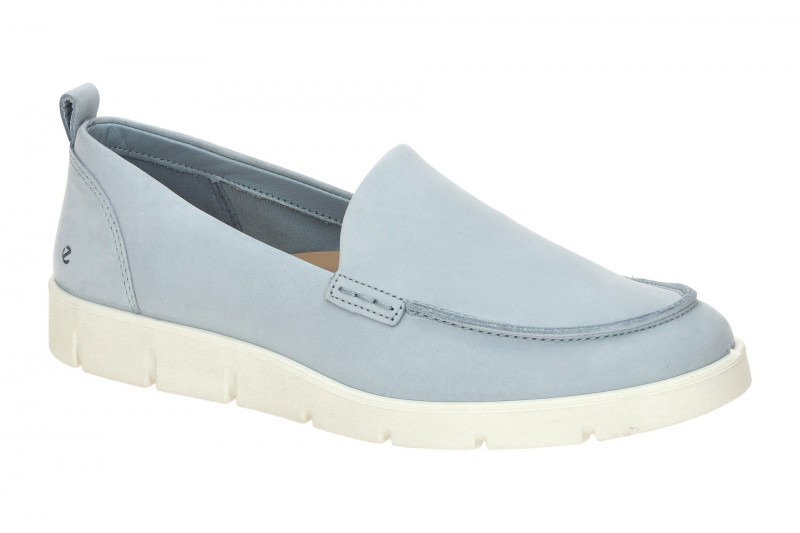 Ecco Bella Slipper Schuhe blau Mokassin 280413