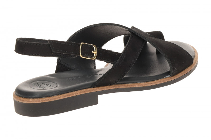 Paul Green Zehentrenner Sandalen schwarz 6216