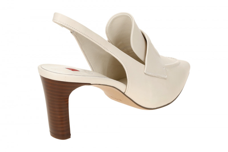 Högl Gwen Hochfront Sling Pumps weiß creme 6820