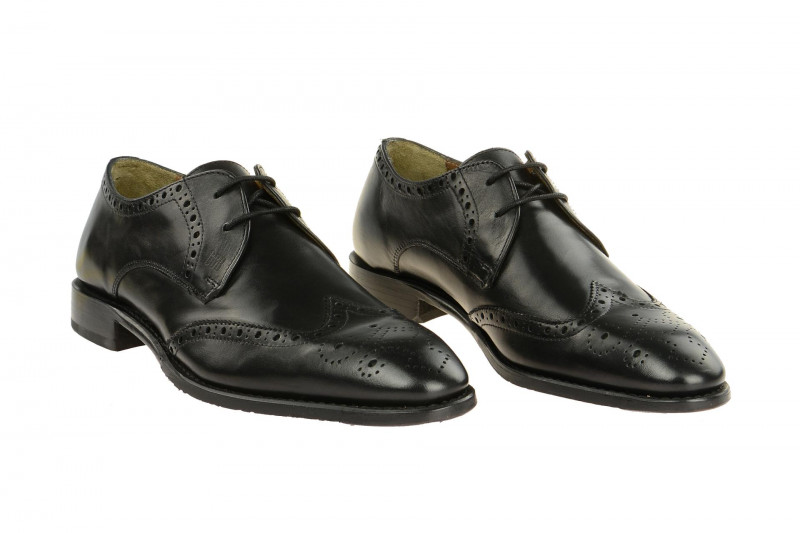 Gordon & Bros Mirco Schuhe schwarz Budapester