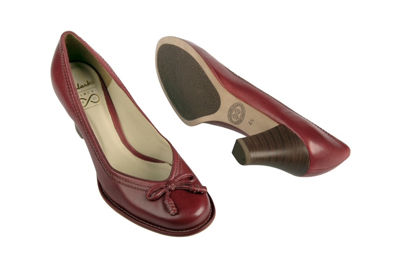 Clarks Bombay Lights Pumps Claret rot 20336900