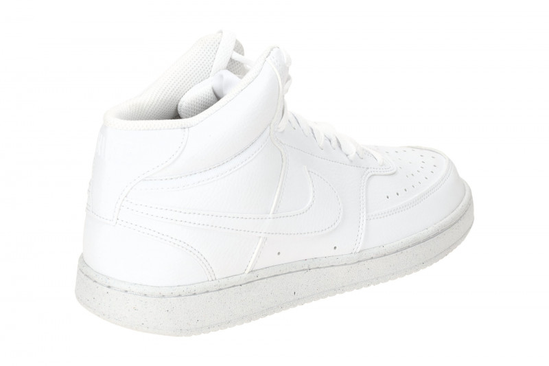 NIKE Court Vision Mid Sneaker weiß Herren DN3577