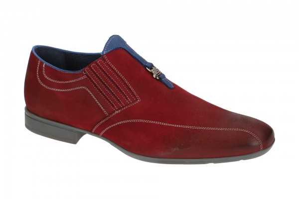Bello Slipper Schuhe rot blau BL440