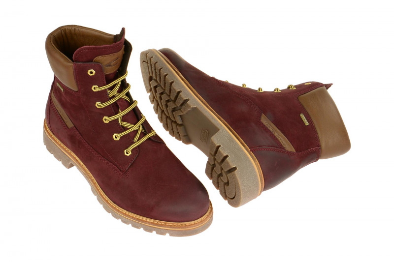 camel active Canberra GTX Stiefel bordo rot 874.70.14