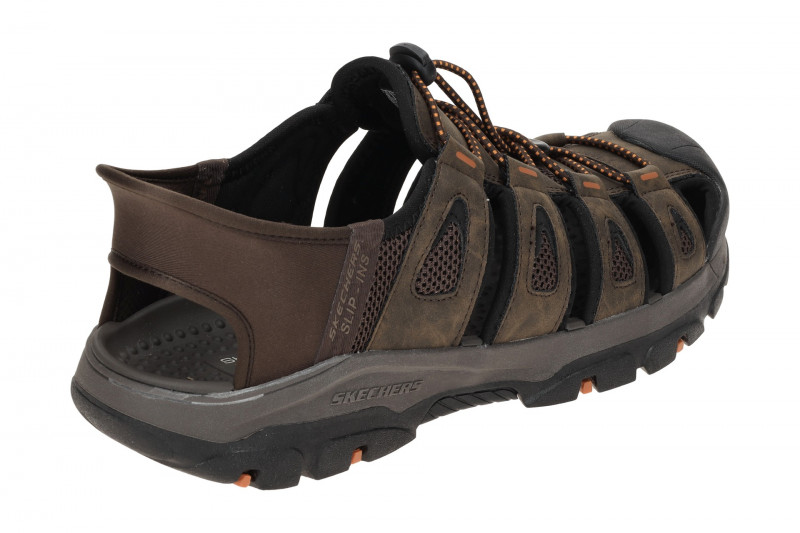 Skechers Tresmen Sandale braun Slip-Ins geschlossen 205187
