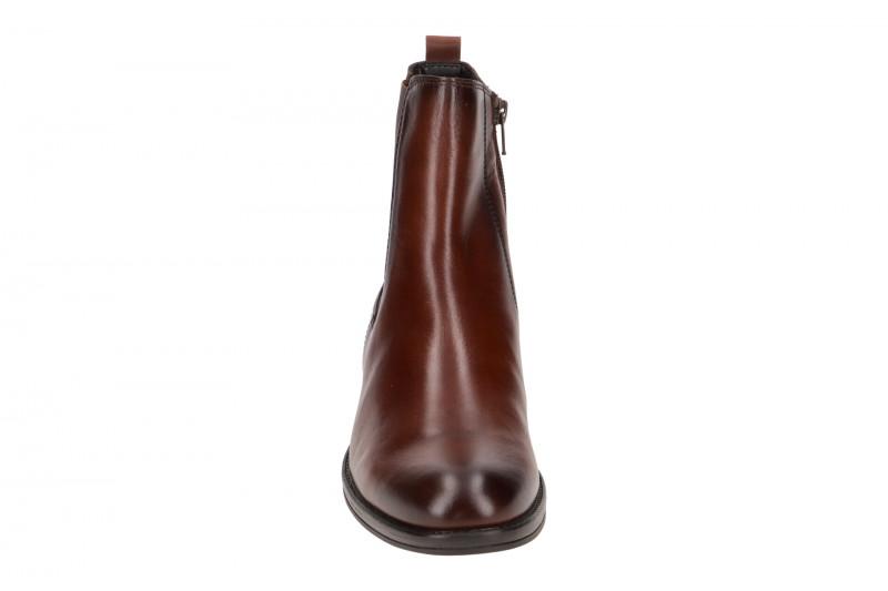 Gabor Stiefelette sattel braun Glattleder 31.600.24