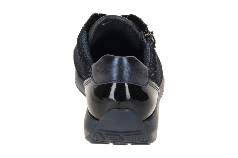 ARA Osaka Schuhe Sneaker blau Metallic Lack 12-64587