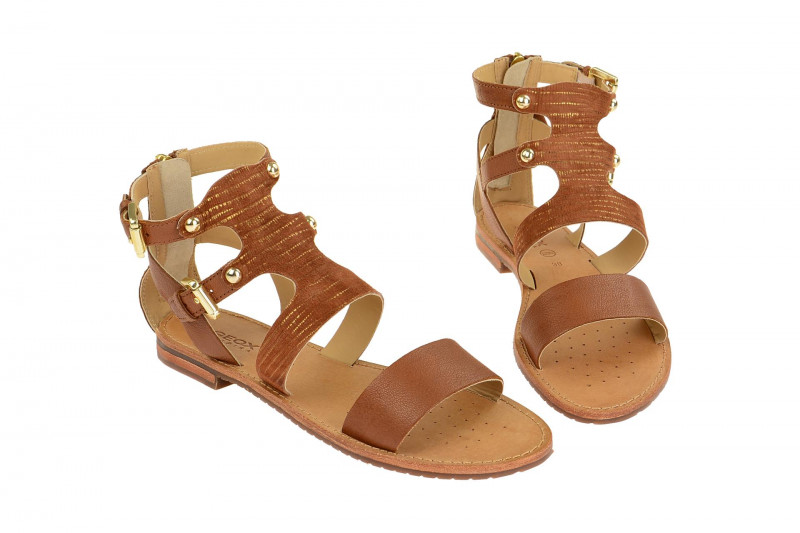 Geox Sozy Sandale braun gold D722CG