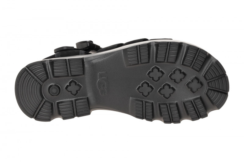 UGG Cora Plateau Sandale schwarz 1152698