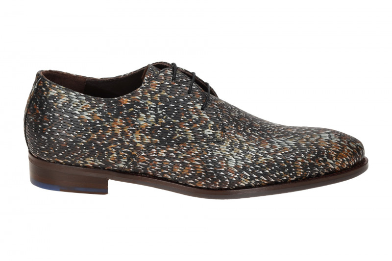 Floris van Bommel De Stapper Schuhe braun gefiedert 30150