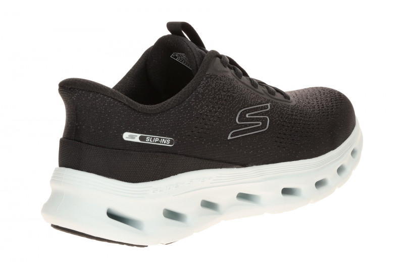 Skechers Go Walk Gliede Step Slipper schwarz SLIP-IN 125124