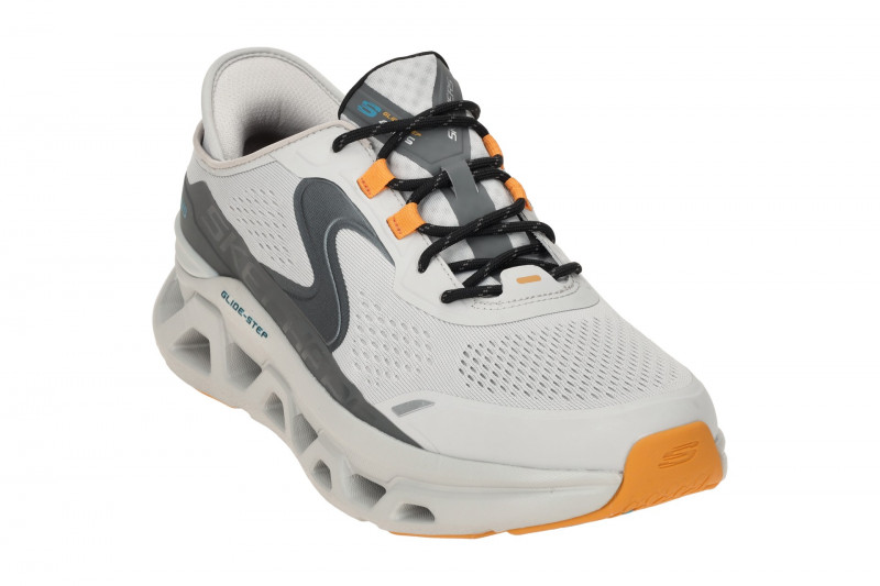 Skechers Glide Step Schuhe grau Herren Slip-Ins 232921