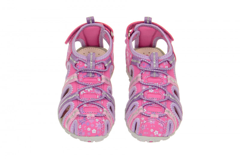 Geox Respira S.Roxanne Mädchen Sandaletten in pink lila