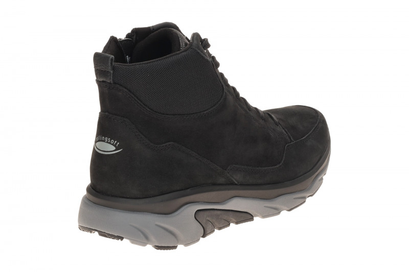 Gabor RollingSoft Stiefelette schwarz Nubuck Mesh 76.835.47