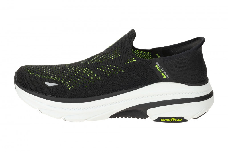 Skechers MAX CUSHIONING Schuhe schwarz Arch Fit SLIP-INS 220565