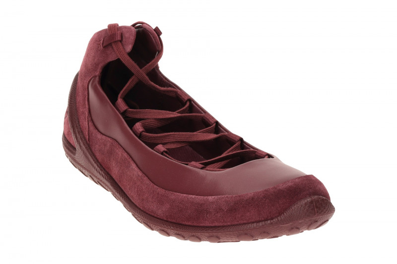 Ecco Biom Lite Schnür Ballerina Schuhe rot ruby 802453