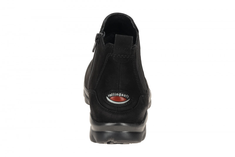 Gabor RollingSoft Stiefelette schwarz Chelsea Stil 56.860.47