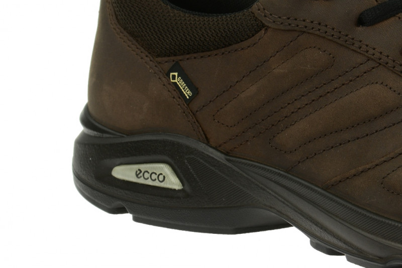 Ecco Light Herren Halbschuhe coffee braun - Gore-Tex
