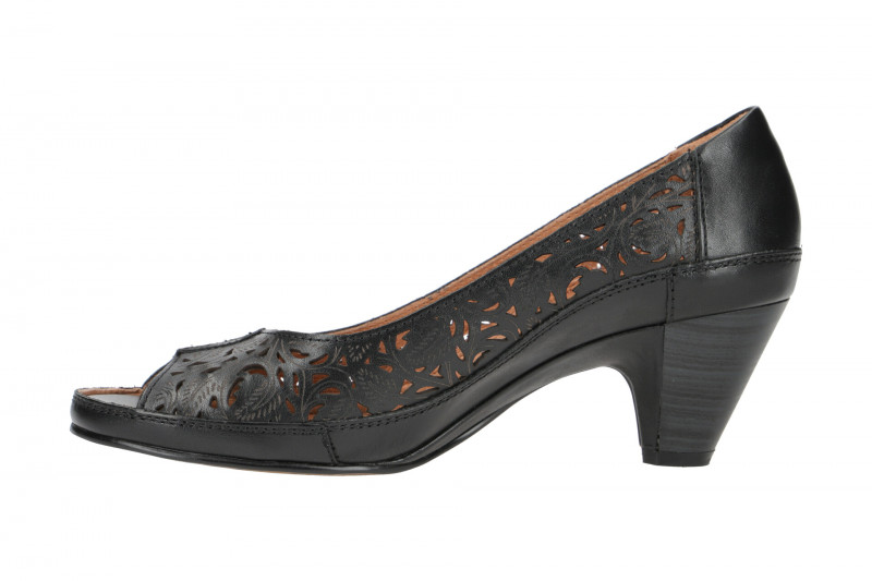 Pikolinos Java Peep-Toe Pumps schwarz W5A-5912