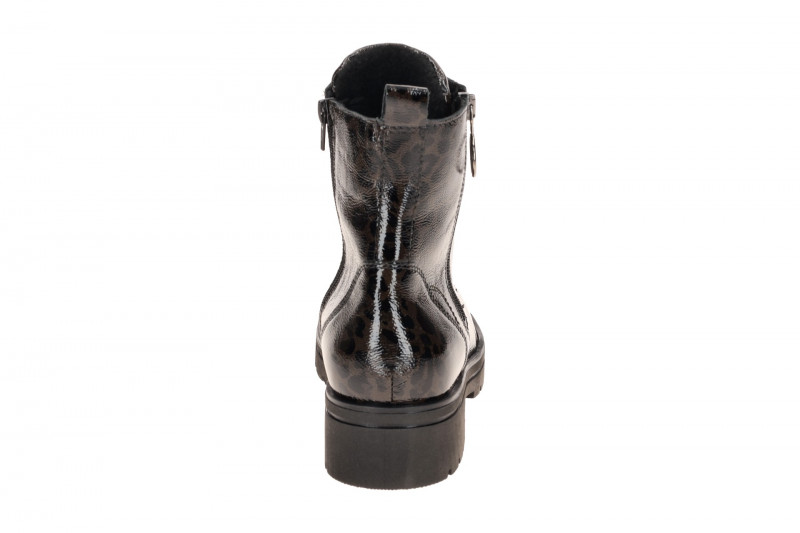 Waldläufer Zoe Stiefel Boots braun Lack Leo K-Weite
