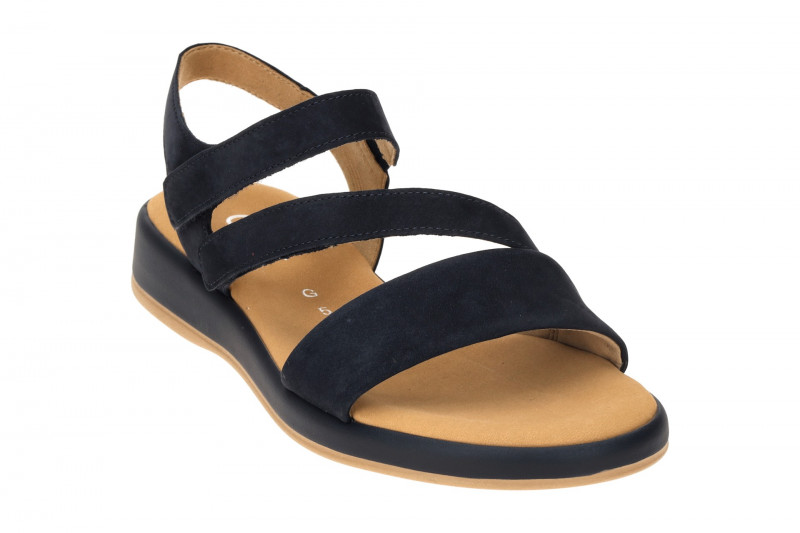 Gabor Sandale blau Nubuck Klett 82.733.36