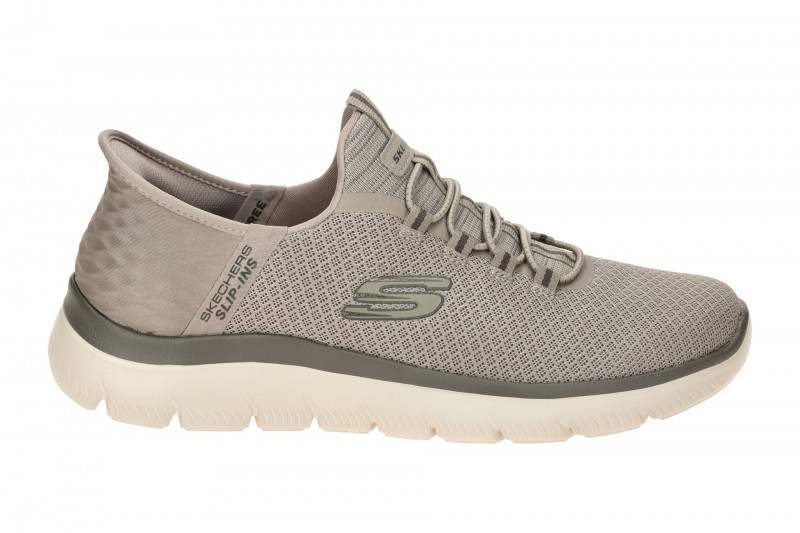 Skechers Summits Schuhe grau taupe SLIP-INS 232457