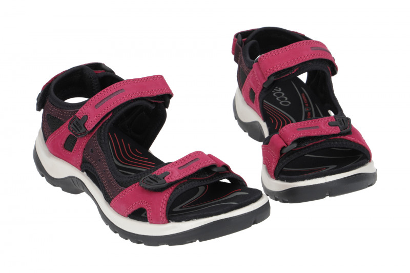 Ecco Offroad Sandale rot lila Damen