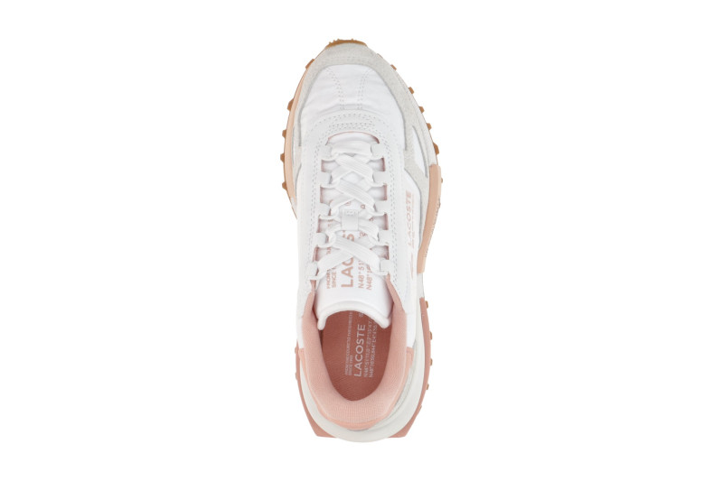 Lacoste Elite Active Sneakers Schuhe weiß rosa Damen 1269