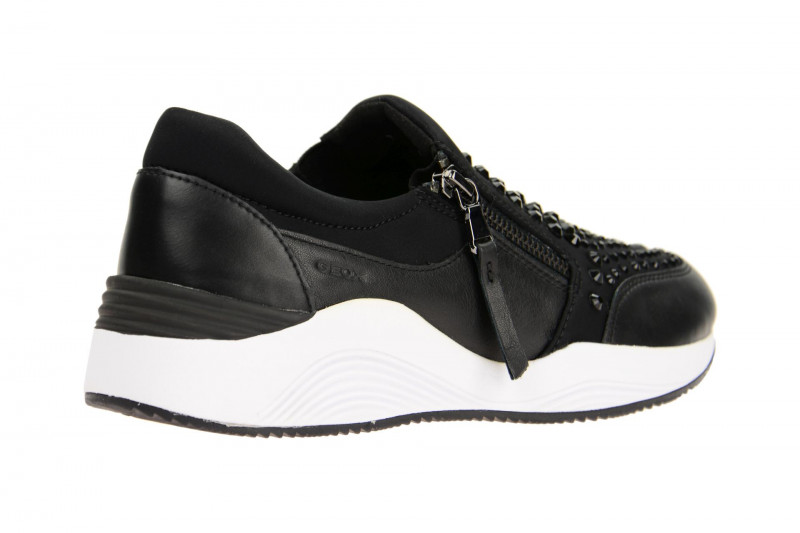 Geox Respira Omaya C Sneakers in schwarz Damenschuhe