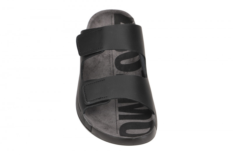 Ecco Cozmo Herren Pantolette schwarz Klett 500904