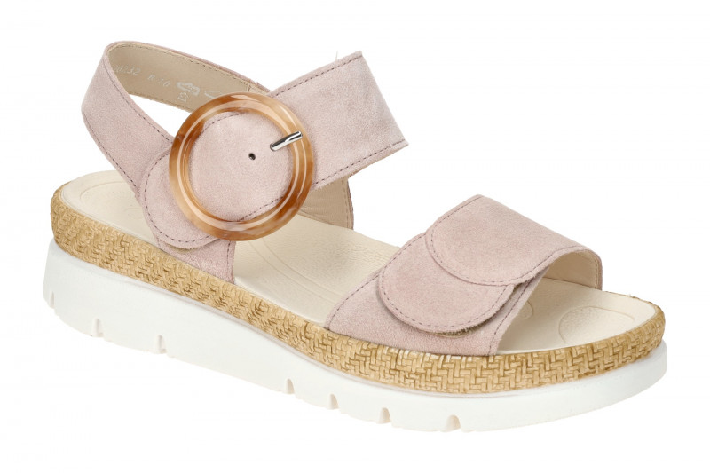 Gabor Sandale rosa Velour 43.723.10