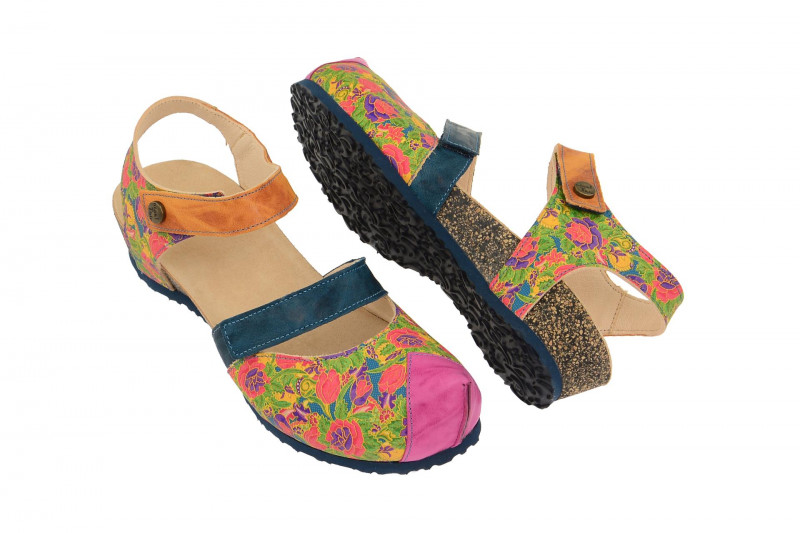 Think Kessy Sandale bunt Blumen 0-80376-99