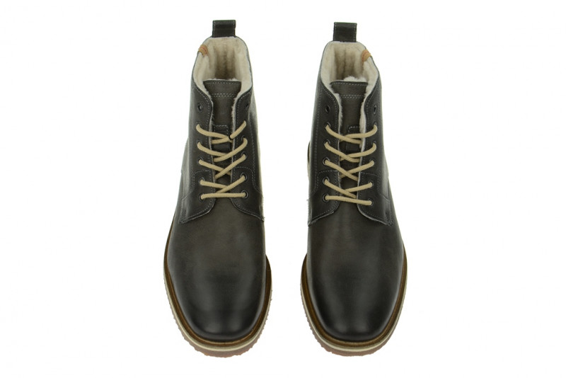 Lloyd Steven Stiefel grau Lammfell 24-737-51