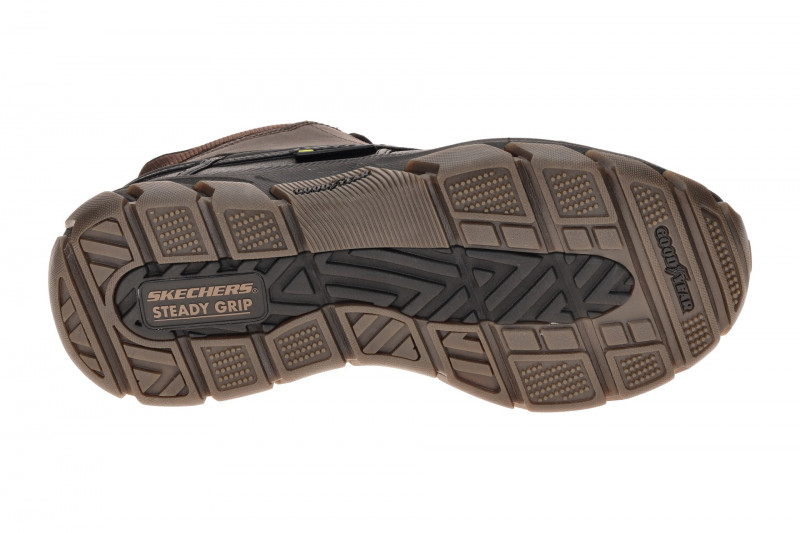 Skechers JOHN-DEERE Stiefelette schwarz Slip-Ins wasserdicht