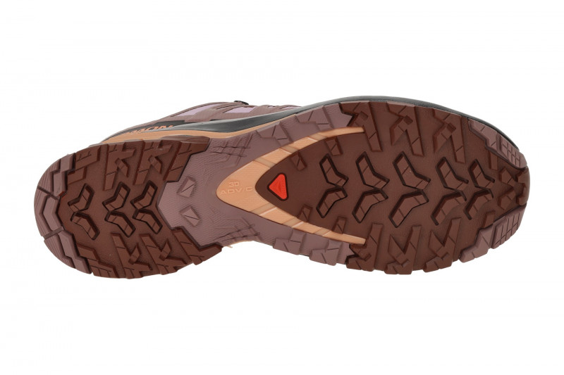 Salomon XA Pro 3D V9 Schuhe dunkelrot lila 475893