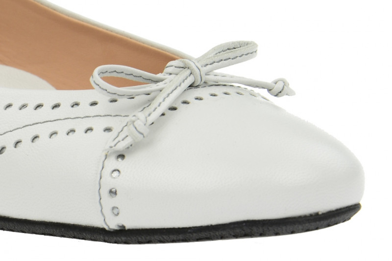 Sioux Maura Ballerinas weiß silber - 52881